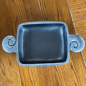 Carrol Boyes Vintage Aluminum Model Wave Vide Poche Tray 1990s